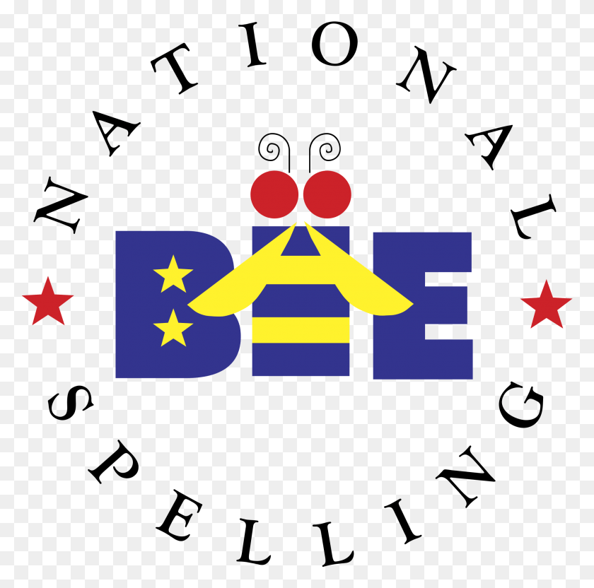2083x2063 Scripps Howard National Spelling Bee Logo Transparent Scripps Spelling Bee Logo, Symbol, Star Symbol, Text HD PNG Download