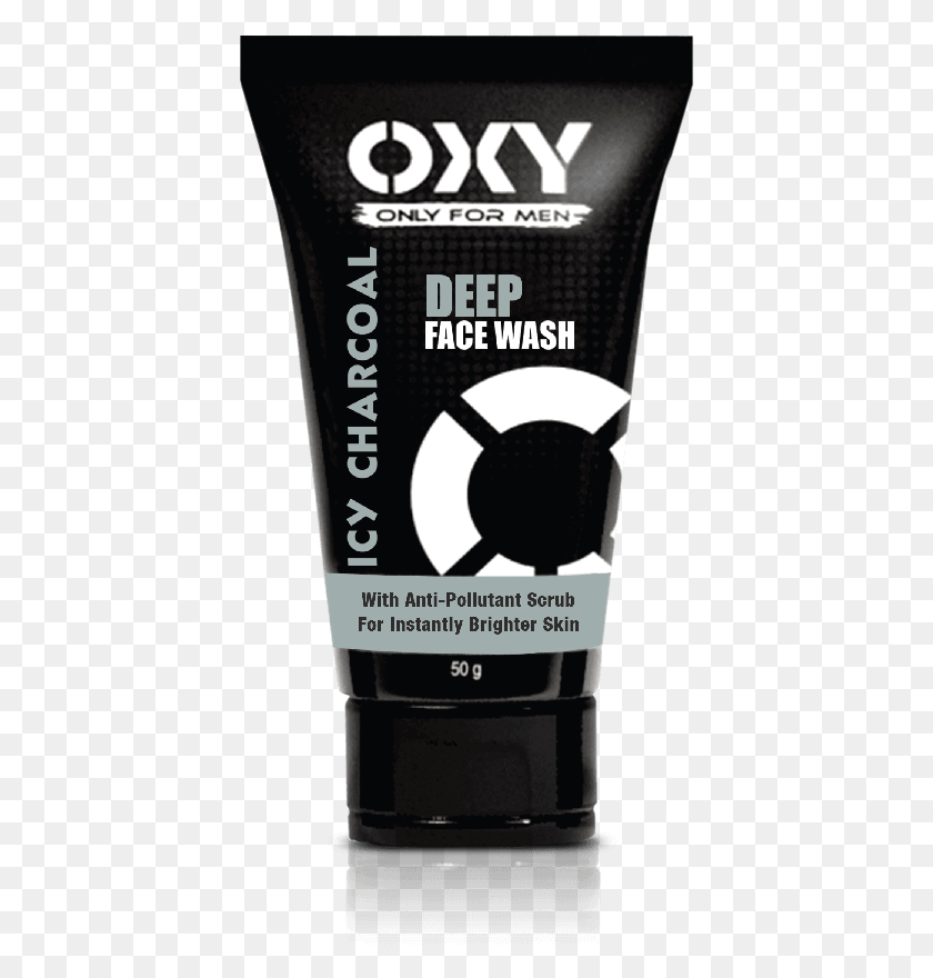 410x820 Scroll Banner Oxy Face Wash For Men, Bottle, Cosmetics, Aftershave HD PNG Download