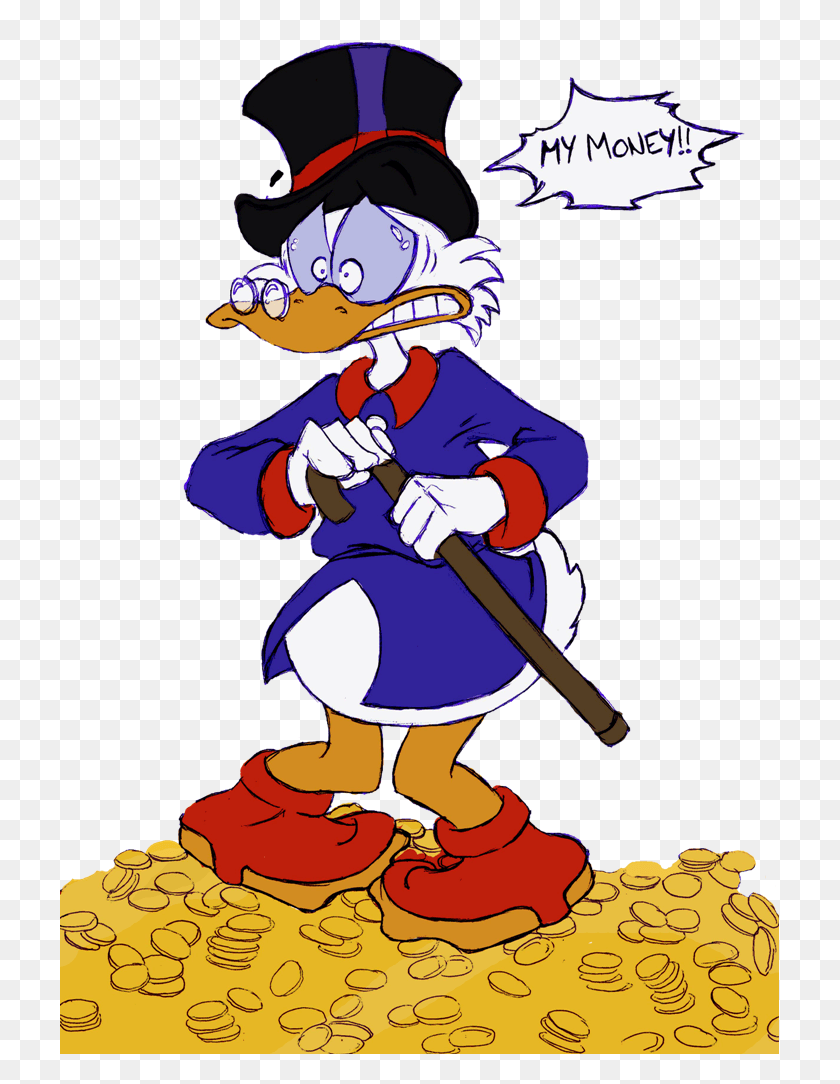 719x1024 Scrooge Mcduck Cartoon Character, Person, Human, Performer HD PNG Download
