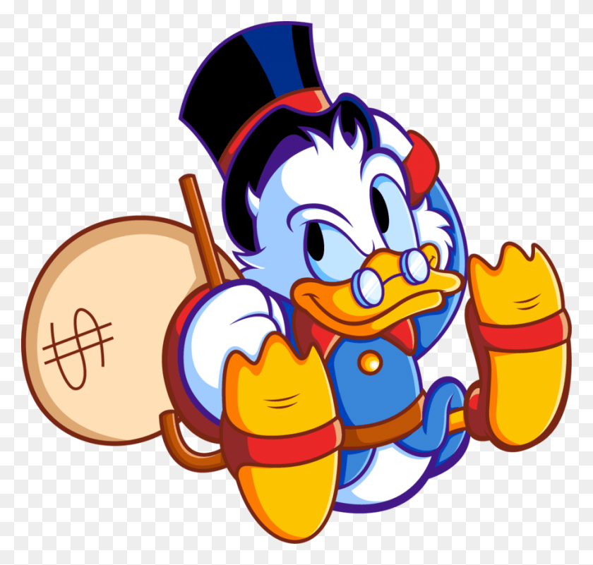 900x855 Scrooge Mcduck Money Bag, Musical Instrument, Drum, Percussion HD PNG Download
