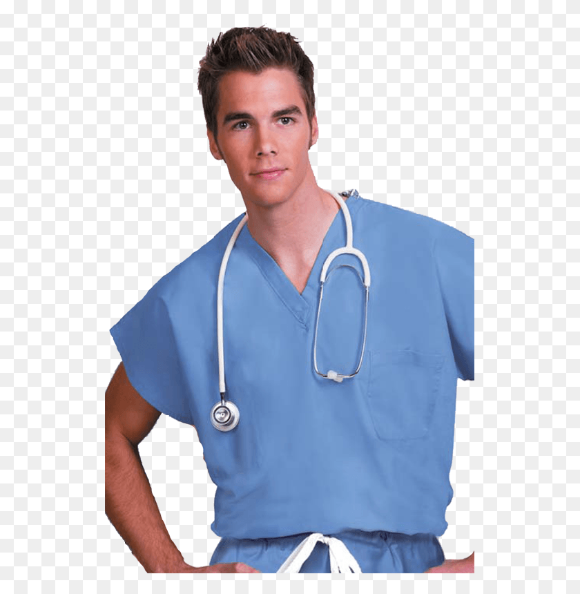 535x800 Scrub Suit Continuous Sleeve, Person, Human, Doctor HD PNG Download
