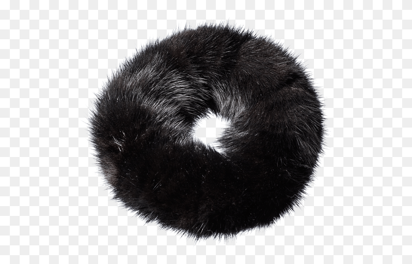 523x478 Scrunchie Black Fur Clothing, Bear, Wildlife, Mammal HD PNG Download
