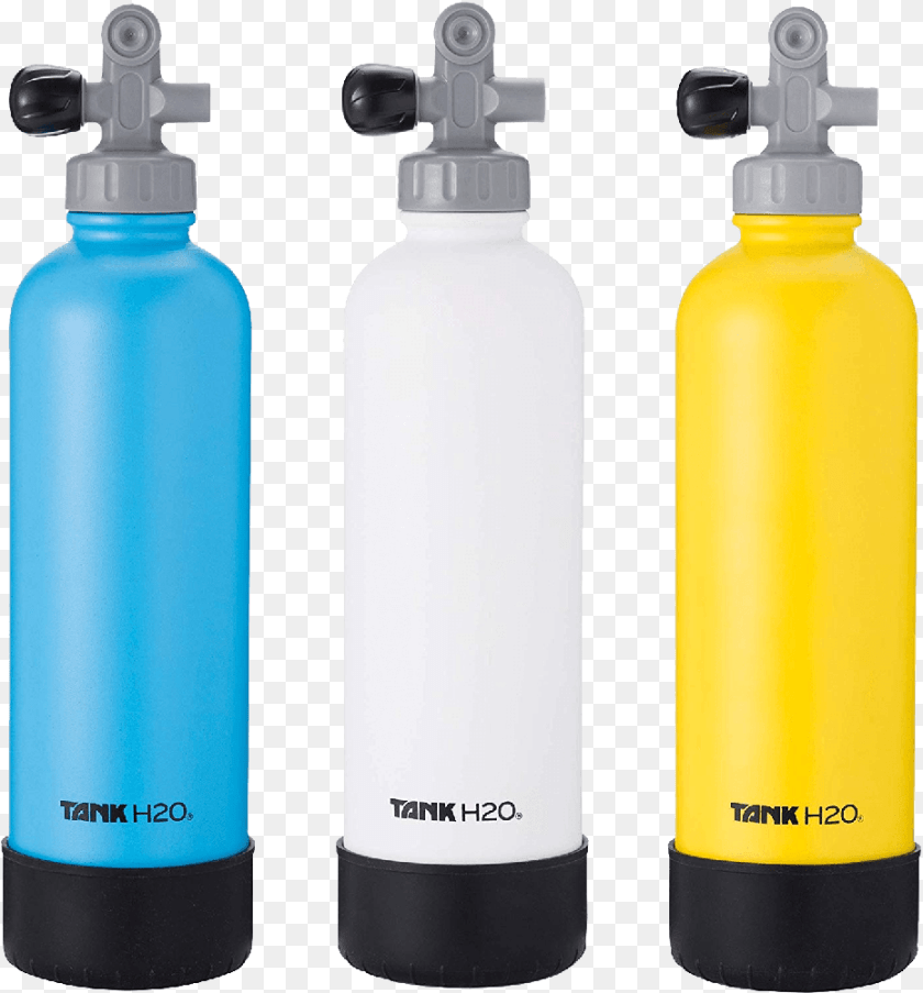 931x1001 Scuba Tank Vacuum Insulated Water Bottle Scuba Tank Water Bottle, Water Bottle, Tape, Cosmetics, Perfume Clipart PNG