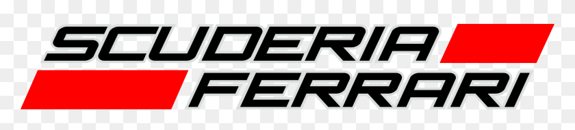 2053x344 Логотип Scuderia Ferrari, Символ, Товарный Знак, Текст Hd Png Скачать