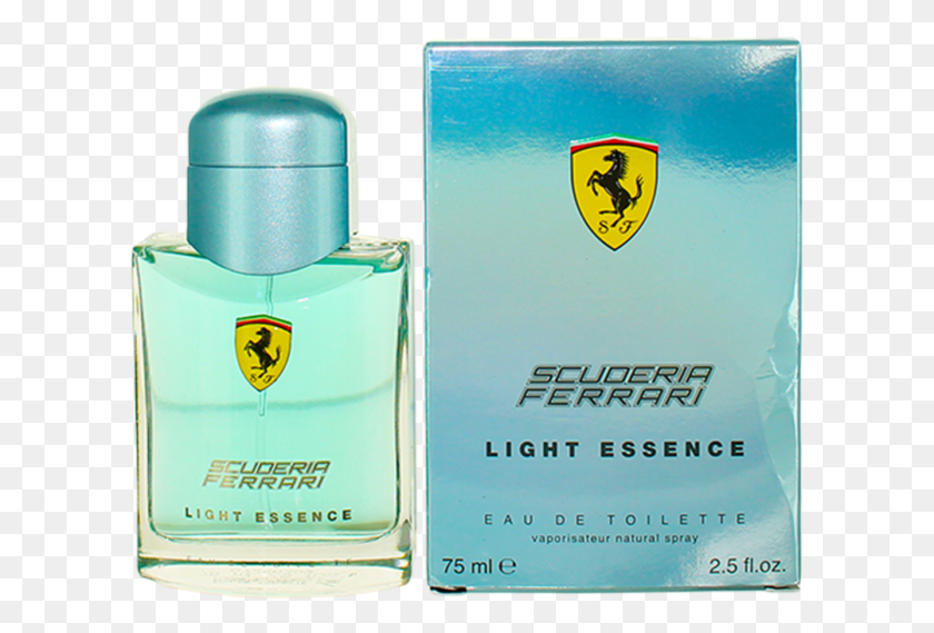 609x509 Scuderia Light Essence Cologne By Ferrari Eau De Toilette Ferrari S.p.a., Bottle, Cosmetics, Aftershave HD PNG Download