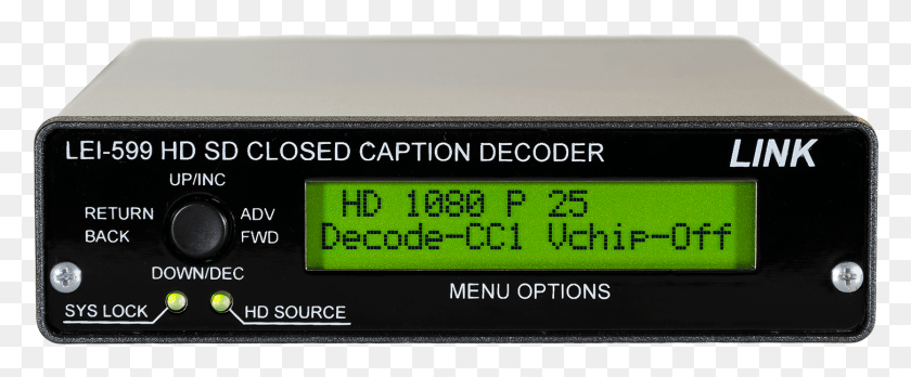 1451x537 Sd Closed Caption Decoder Cea 608 And 708 Caption Linestorage, Digital Clock, Clock, Text HD PNG Download