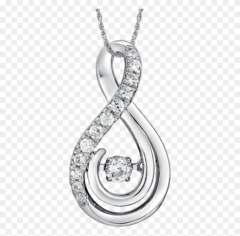 361x765 Sdc Creations Dancing Diamond Swirl Pendant In 14k Locket, Platinum, Gemstone, Jewelry HD PNG Download
