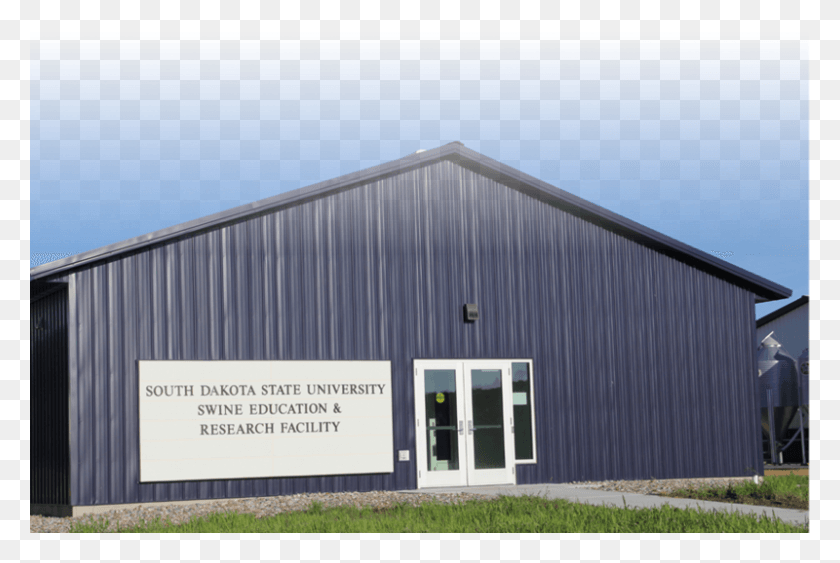 800x516 Sdsu Swine Facility Sdsu Swine Education And Research Facility, Grass, Plant, Building HD PNG Download