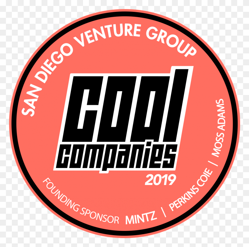 1255x1243 Sdvg San Diego Venture Group Cool Companies 2019 Startup Circle, Label, Text, Sticker HD PNG Download