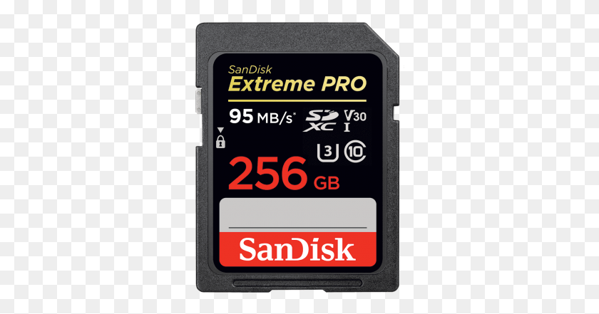 294x381 Sdxc Extreme Pro, Electronics, Phone, Text HD PNG Download