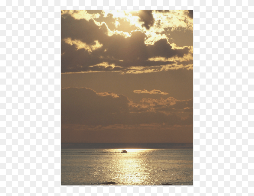 445x589 Sea, Nature, Flare, Light HD PNG Download