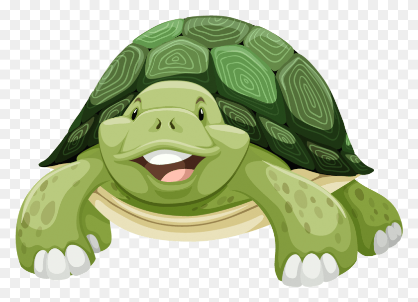 952x670 Descargar Png Mar Clip Art Verde De Dibujos Animados Tortuga Y, Animal, Reptil, Anfibio Hd Png