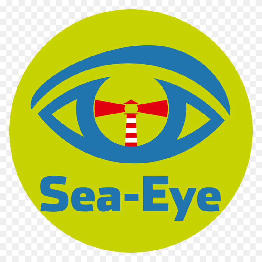 1024x1024 Sea Eye Logo Sea Eye Logo, Symbol, Trademark, Text HD PNG Download