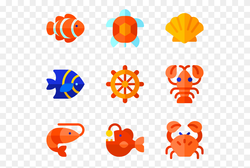 529x505 Sea Life, Poster, Advertisement, Animal HD PNG Download