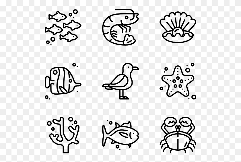 529x505 Sea Life Ethic Icon, Gray, World Of Warcraft HD PNG Download