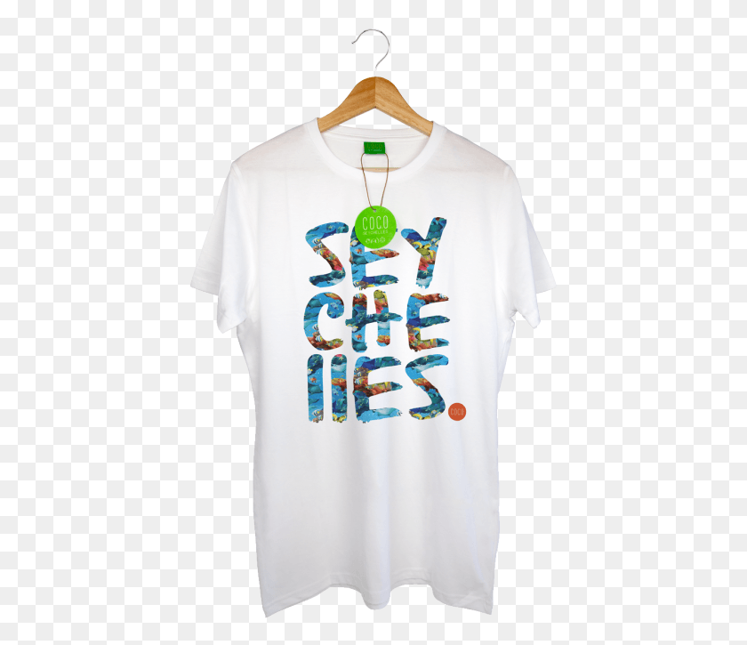 415x665 Sea Life Print Seychelles T Shirts, Clothing, Apparel, T-shirt HD PNG Download
