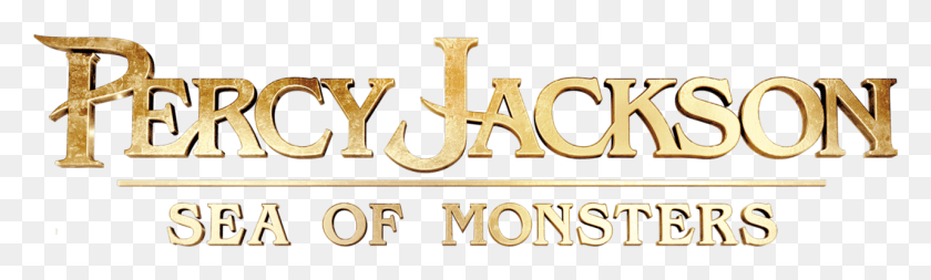 1281x318 Descargar Png Sea Of Monsters Percy Jackson Sea Of Monsters Logotipo, Alfabeto, Texto, Word Hd Png