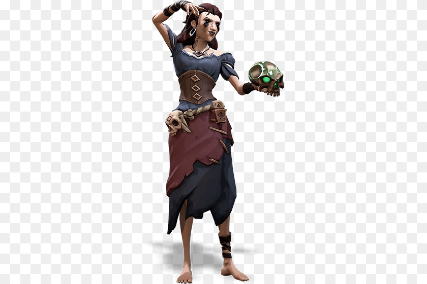 Sea Of Thieves Anime, Adult, Clothing, Costume, Female Sticker PNG