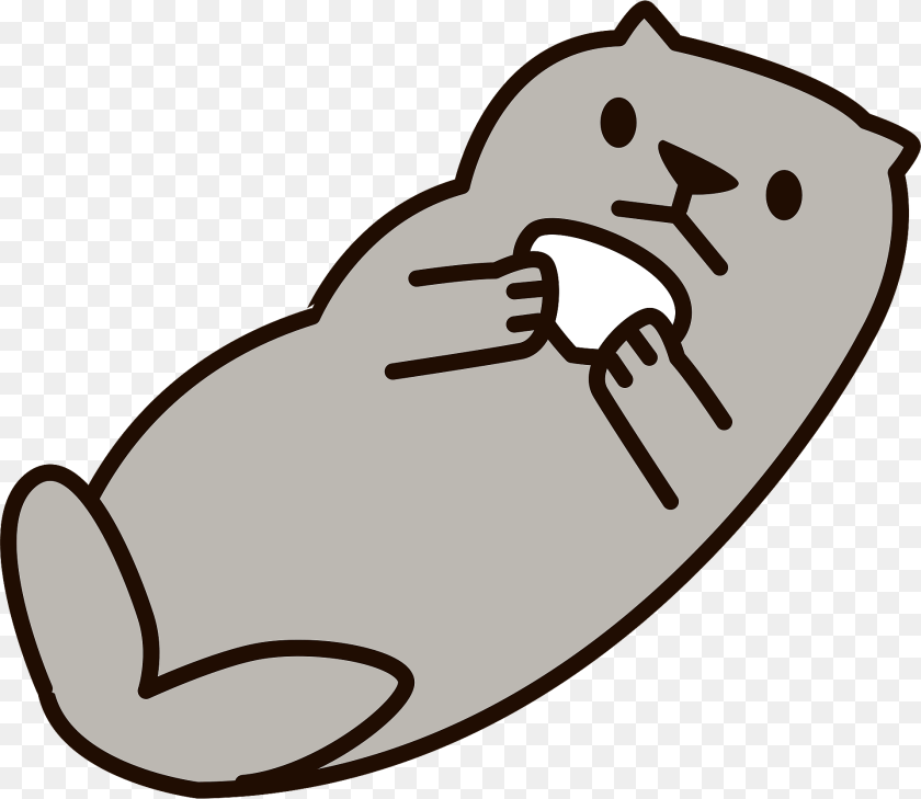 Sea Otter Animal, Mammal, Bow, Weapon Clipart PNG