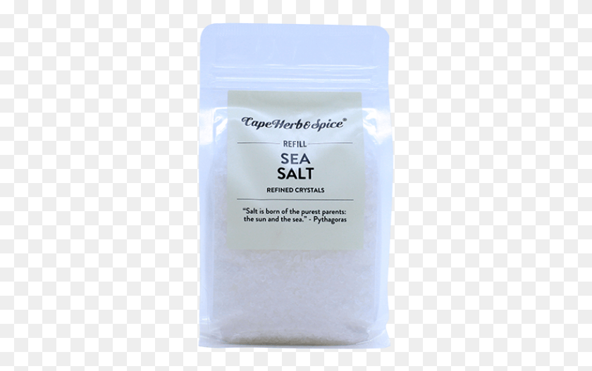 279x467 Sea Salt Refill Bag Cosmetics, Text, Paper, Advertisement HD PNG Download