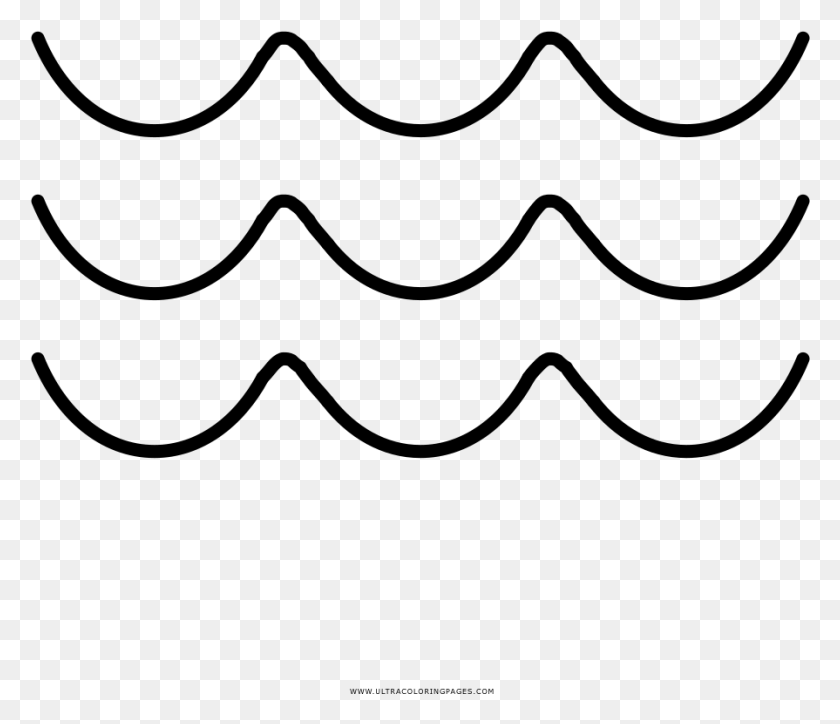 895x762 Sea Waves Coloring, Gray, World Of Warcraft HD PNG Download