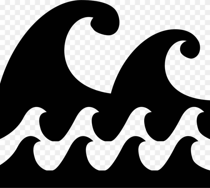 Sea Waves Variant Comments, Stencil, Text, Symbol, Logo PNG