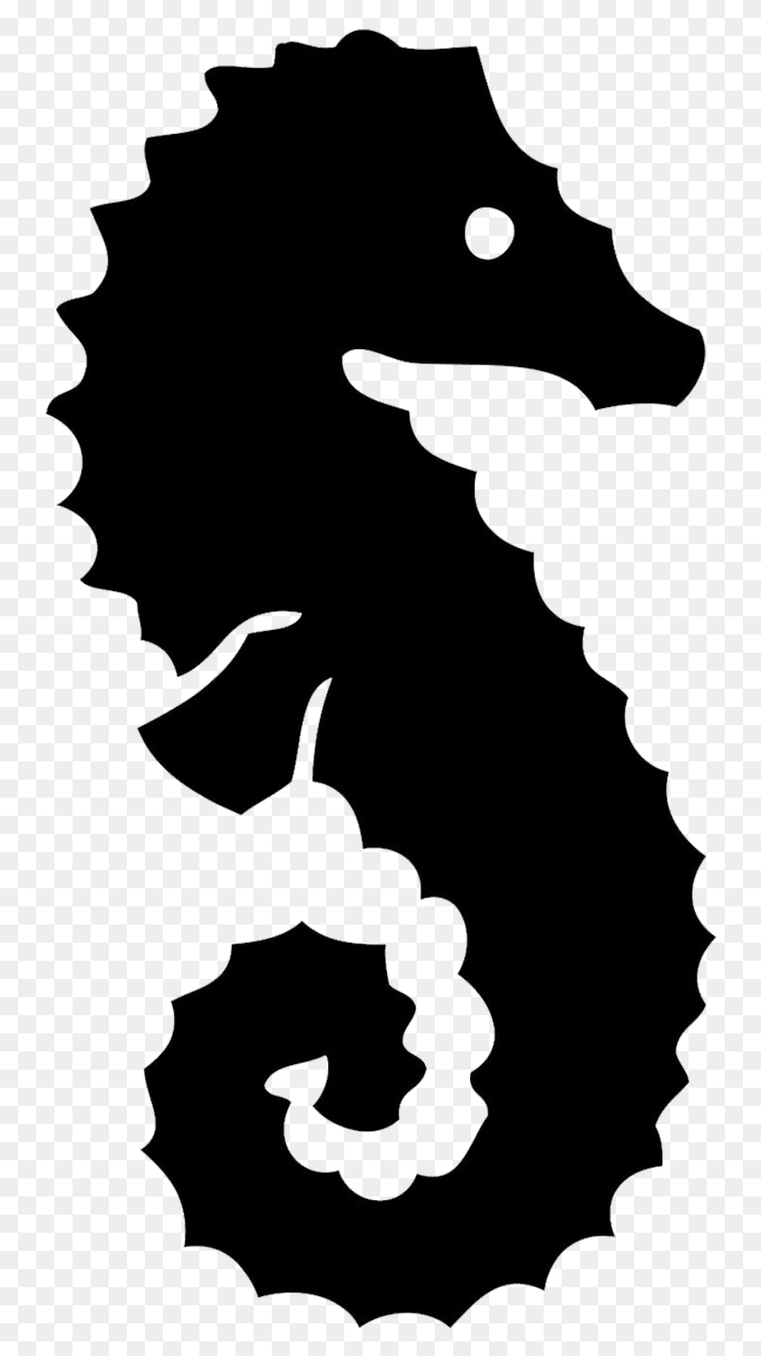 742x1436 Seahorse Picture Stencil, Outdoors, Nature HD PNG Download