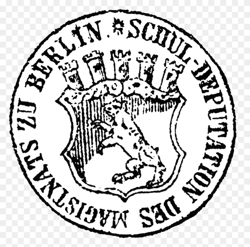917x906 Descargar Png Sello De Berlín 1846 Wickepin Escuela Primaria Logotipo, Símbolo, Marca Registrada, Insignia Hd Png