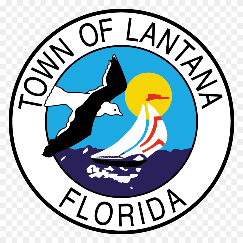 1020x1020 Seal Of Lantana Florida, Label, Text, Logo HD PNG Download