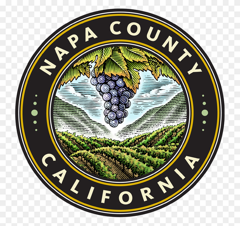 733x730 Descargar Png Sello Del Condado De Napa, California, Napa Valley Winery Logos, Logotipo, Símbolo, Marca Registrada Hd Png