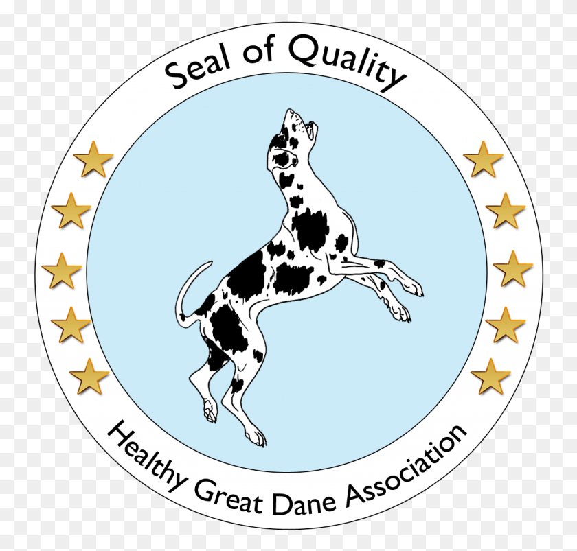 744x743 Seal Of Qualitybreeders Dog Catches Something, Pet, Canine, Animal HD PNG Download