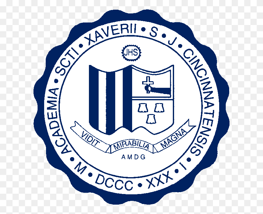 626x625 Seal Of St St Xavier High School Emblem, Logo, Symbol, Trademark HD PNG Download