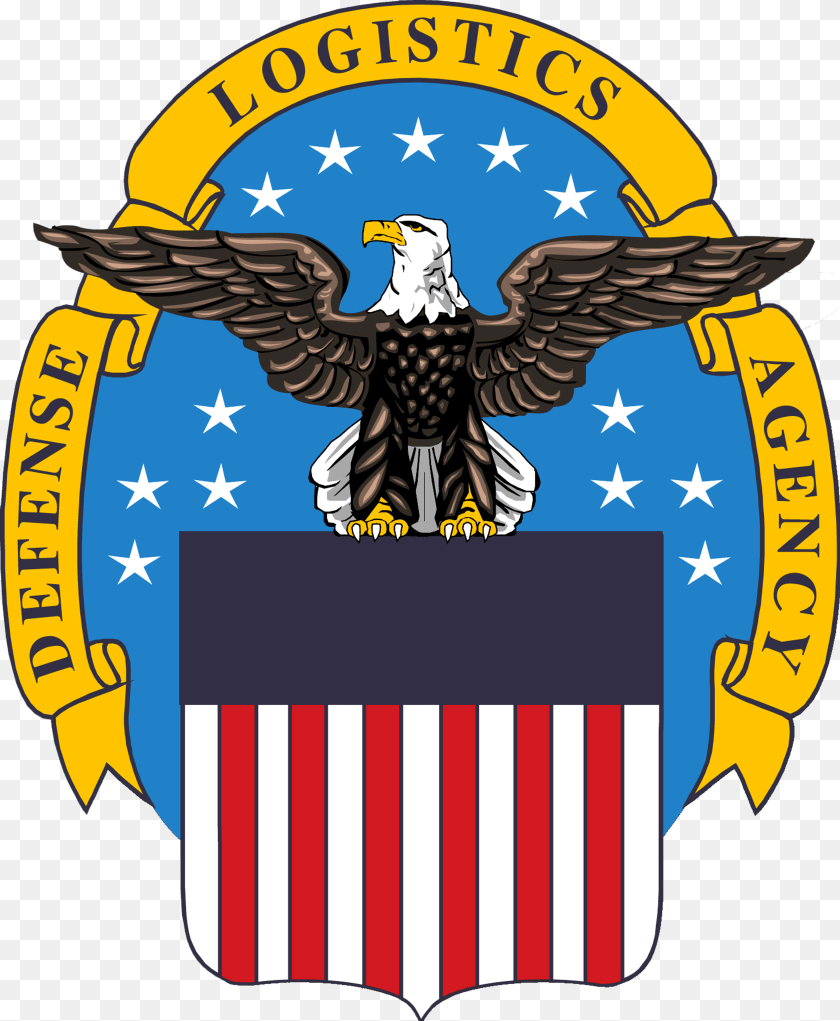 6057x7363 Seal Of The Defense Logistics Agency Defense Logistics Agency Logo, Text, People, Person Clipart PNG