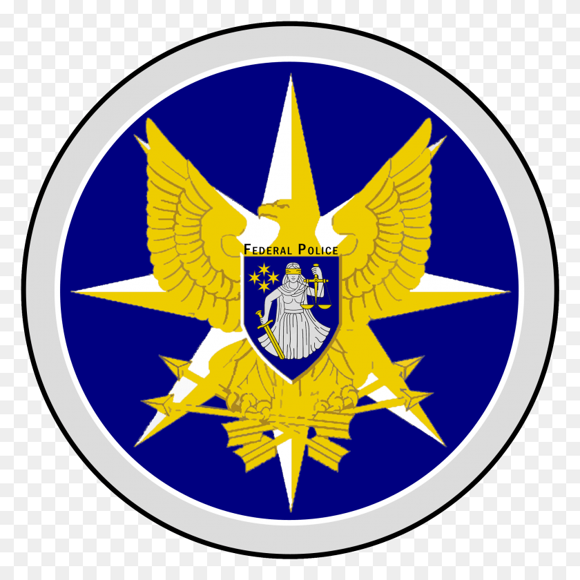 2164x2165 Seal Of The Federal Police National Drug Intelligence Center, Symbol, Logo, Trademark HD PNG Download