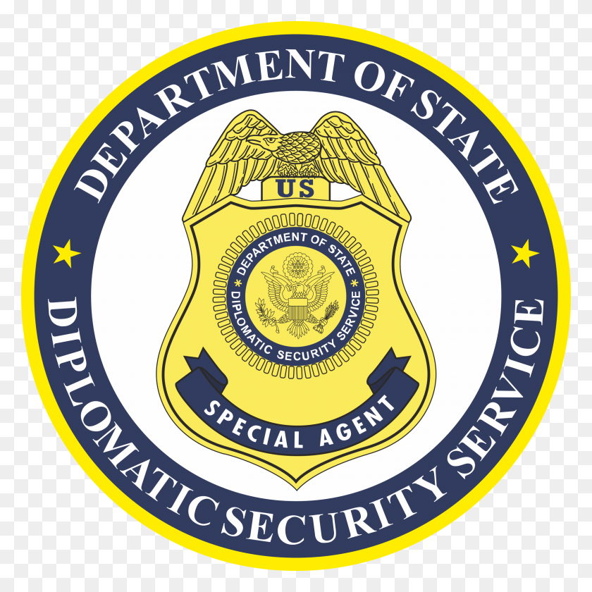 2400x2400 Sello Del Servicio De Seguridad Diplomática De Los Estados Unidos Logotipo Del Servicio De Seguridad Diplomática, Símbolo, Marca Registrada, Insignia Hd Png