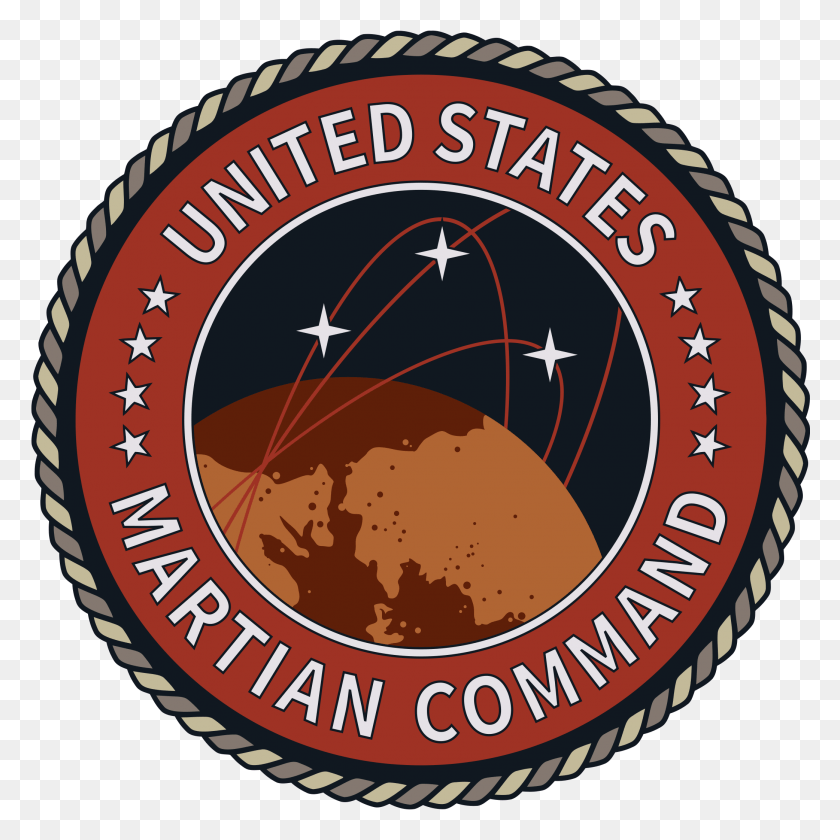2083x2083 Печать Марсианского Командования Сша Стратегическое Командование Сша, Плакат, Реклама, Логотип Hd Png Скачать