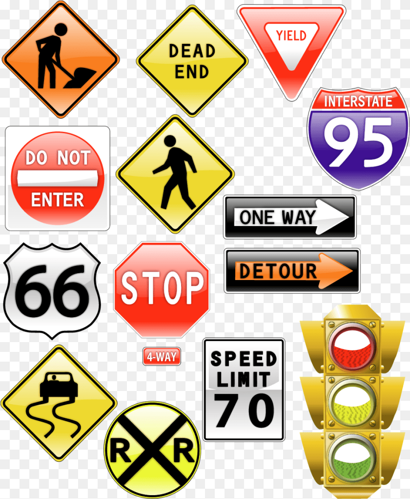 962x1169 Seales De Trnsito Image Traffic Light And Signs, Sign, Symbol, Road Sign, Adult Clipart PNG