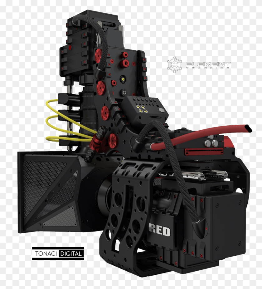 930x1037 Sean D Brown Red Epic 3d Camera, Machine, Electronics, Motor HD PNG Download