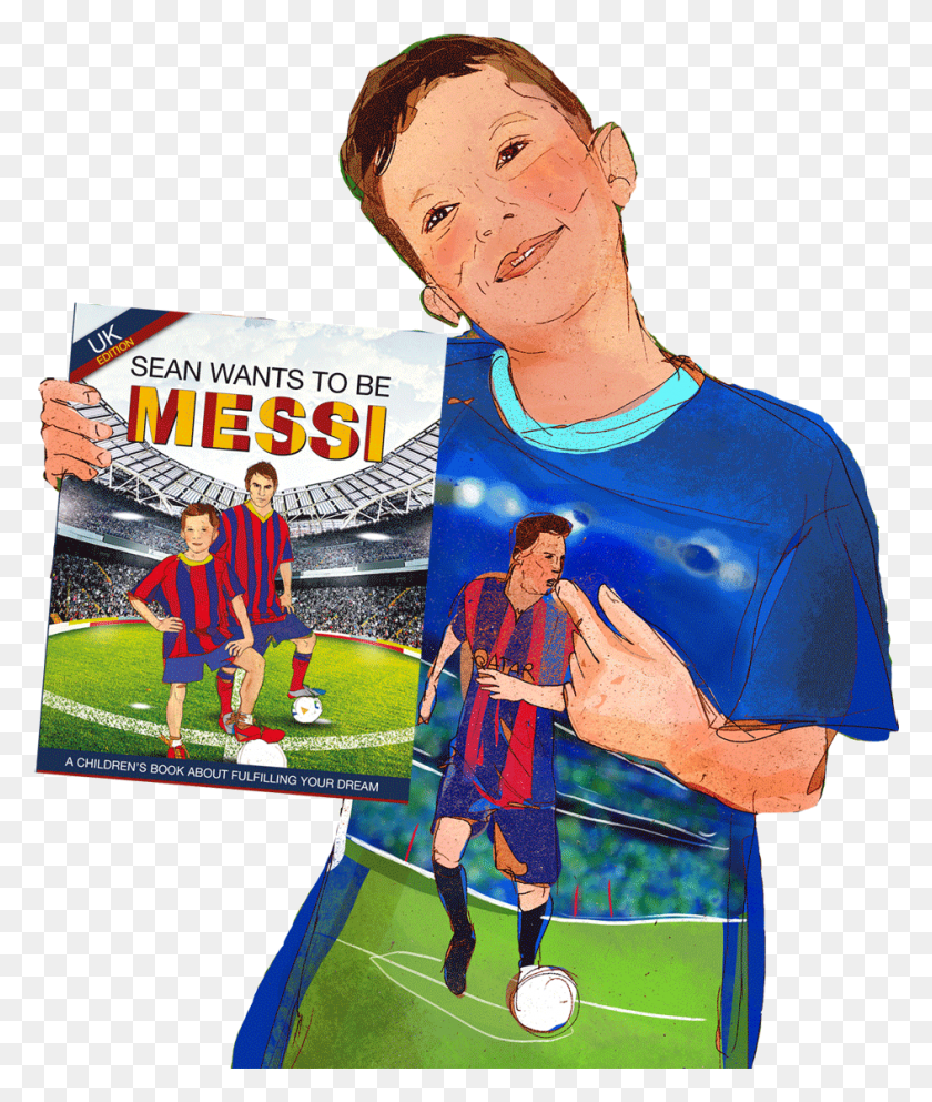943x1128 Sean Sean Wants To Be Messi, Person, Human, Clothing HD PNG Download