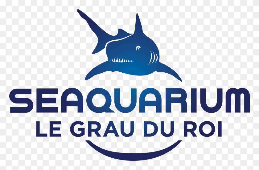 1878x1185 Seaquarium Logo Planet Ocean World Peces Texto Seaquarium Grau Du Roi Logo, Tiburón, Vida Marina, Animal Hd Png