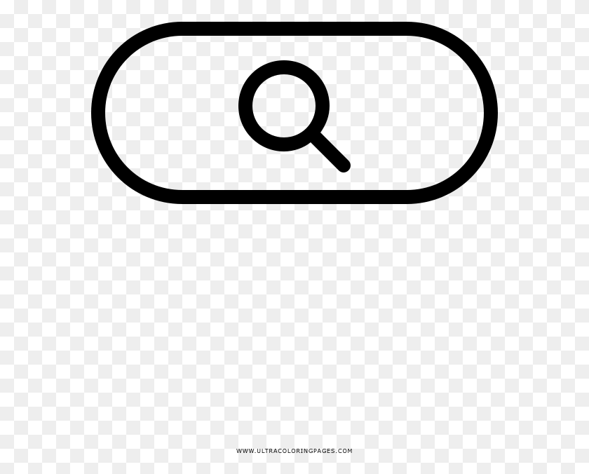 581x616 Search Button Coloring, Gray, World Of Warcraft HD PNG Download