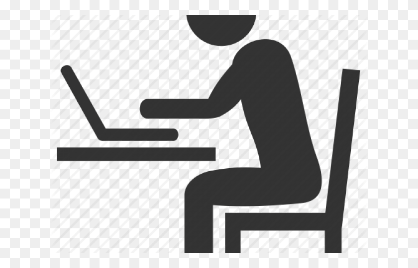 640x480 Search Icon Computer Transparent Icons Computer, Chair, Furniture, Kneeling HD PNG Download