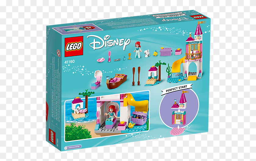 544x467 Seaside Castle Disney Princess Lego Ariel39s Seaside Castle, Text, Angry Birds, Person HD PNG Download