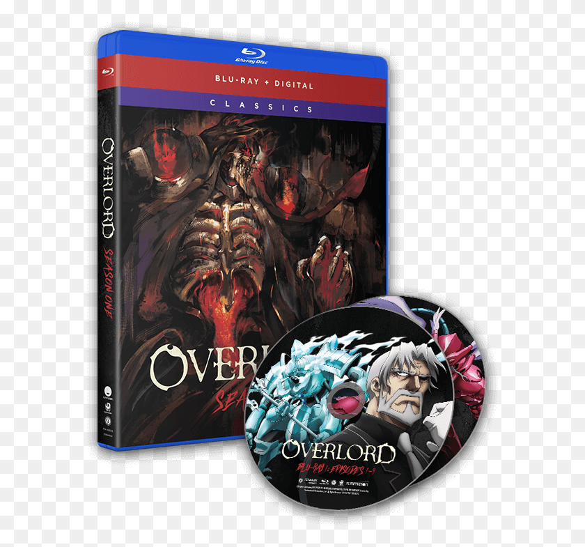 591x725 Season One Overlord The Complete Series, Disk, Dvd, Poster HD PNG Download