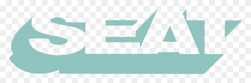 2191x611 Seat Logo Transparent Sign, Symbol, Text, Logo HD PNG Download