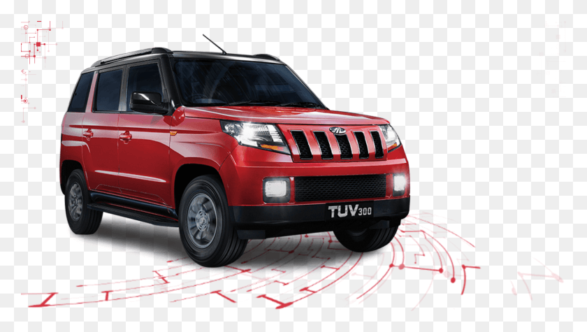 1389x740 Seater Cars In India Below 10 Lakhs Mahindra Tuv 300 Facelift 2019, Car, Vehicle, Transportation HD PNG Download