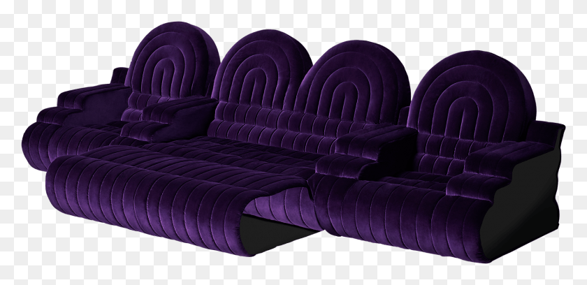 1479x661 Seats By Atelier Biagetti Sofa Bed, Furniture, Couch, Armchair HD PNG Download