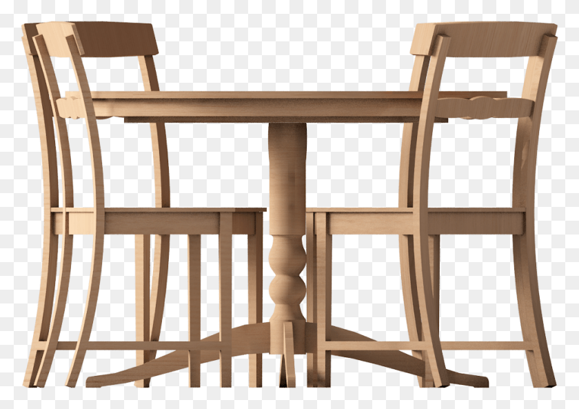 951x651 Seats Up To 6 Leksvik Dining Table Top Table And Chair Front, Furniture, Wood, Dining Table HD PNG Download