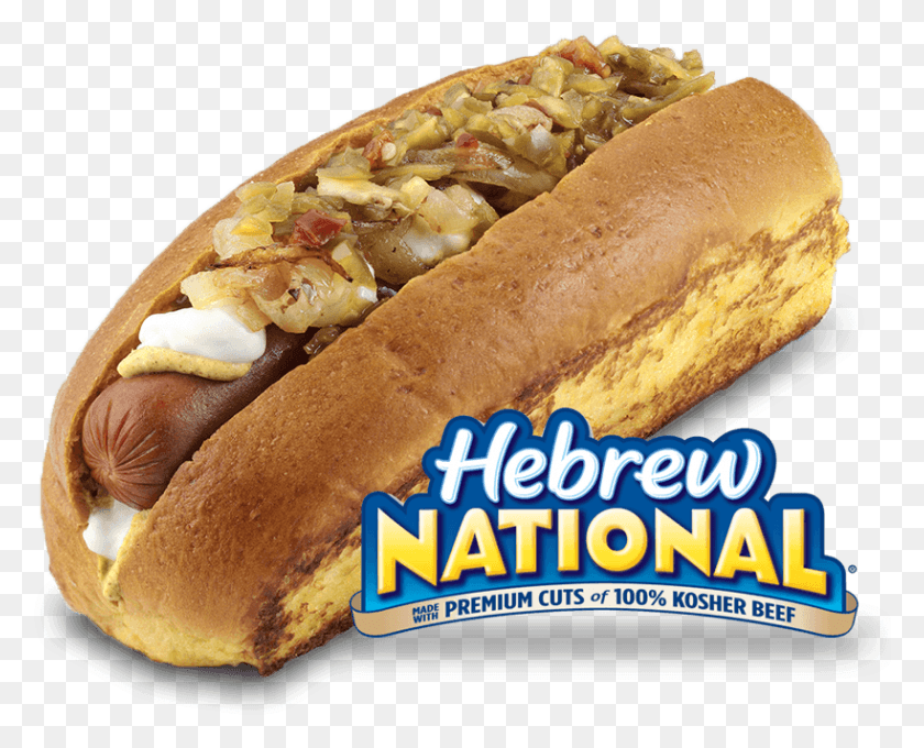 819x652 Seattle Hebrew National Hot Dogs, Hot Dog, Food, Bun HD PNG Download