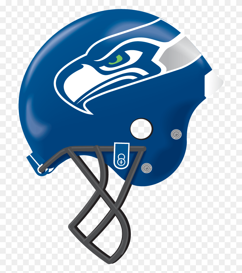 713x887 Seattle Seahawks Wincraft Helmet Logo Pin Small Seattle Seahawks Helmet, Clothing, Apparel, Football Helmet HD PNG Download